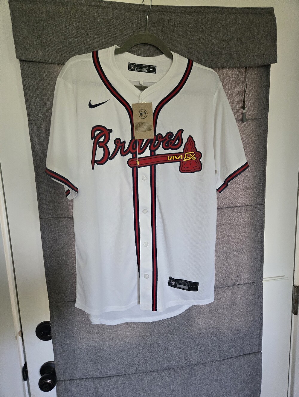 Nike Atlanta Braves Blank jersey Mens Size Small. New